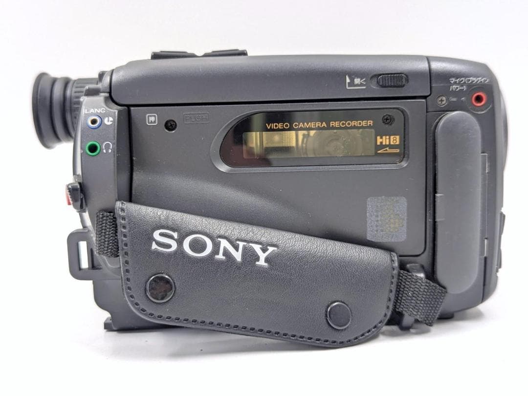8mmテープのダビングに！ SONY ビデオカメラ CCD-TRV60