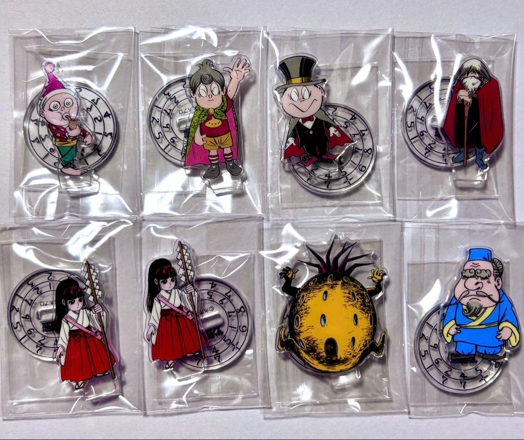 悪魔くん アクリルスタンド 8個セット ゲゲゲ忌 ゲゲゲの鬼太郎 水木
