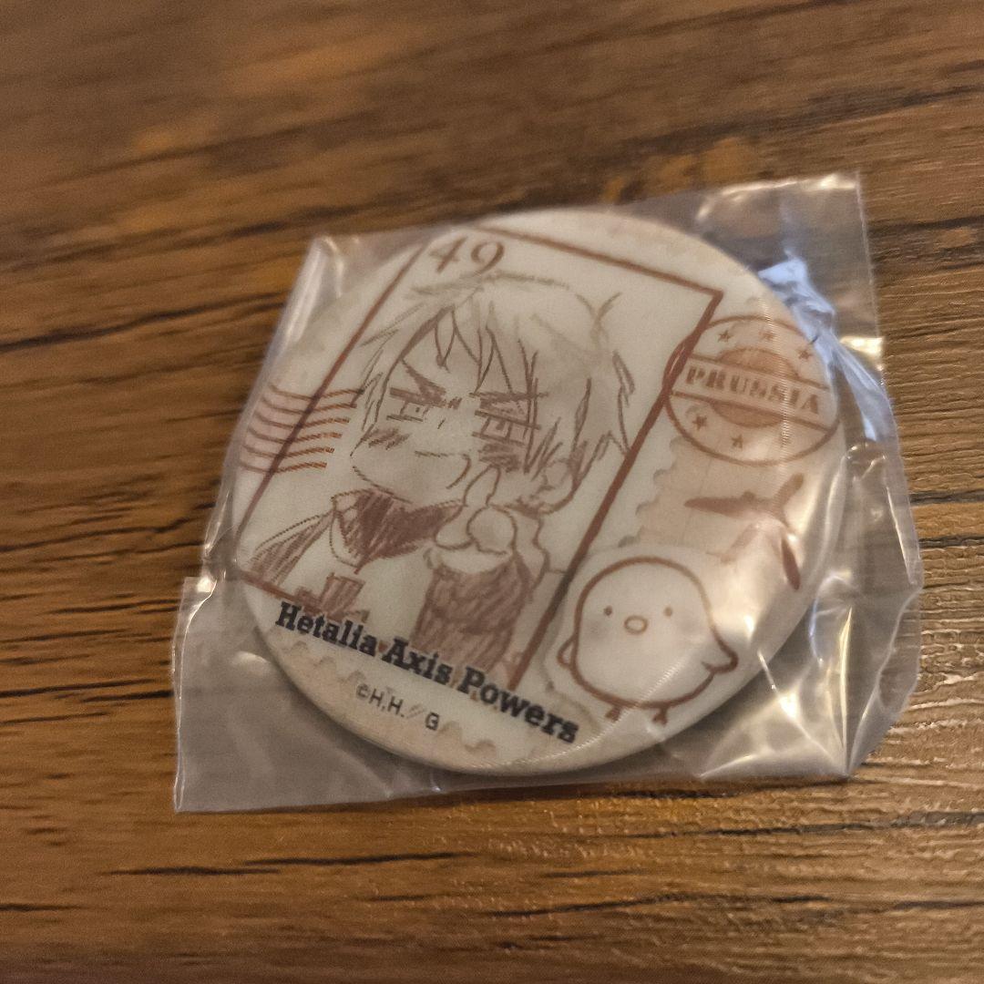 ヘタリア　チェンジング缶バッジ　プロイセン③ ヘタリア チェンジング缶バッジ プロイセン ヘタリア チェンジング缶