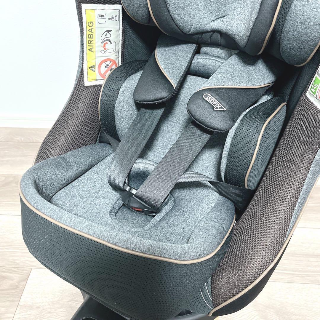 【美品】 Aprica クルリラ プロテクト　チャイルドシート　R129