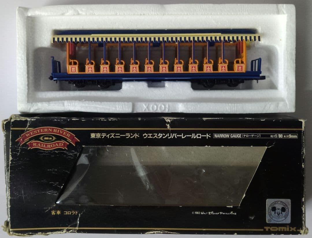 鉄道模型 ウエスタンリバーレ―ルロ―ド　 コロラド　　客車