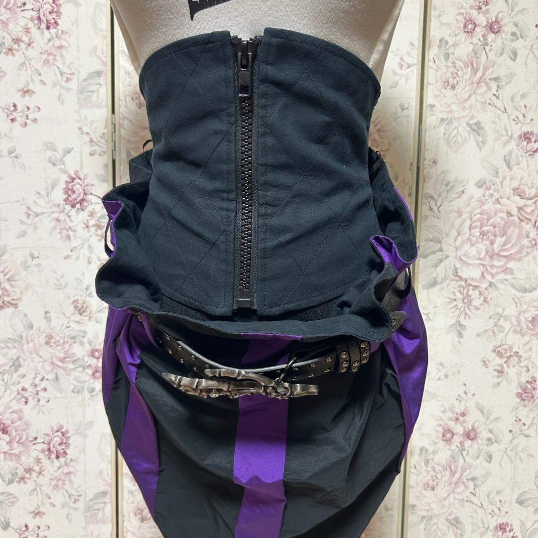 【Vivienne Westwood】 スカート　パープル　ブラック　38