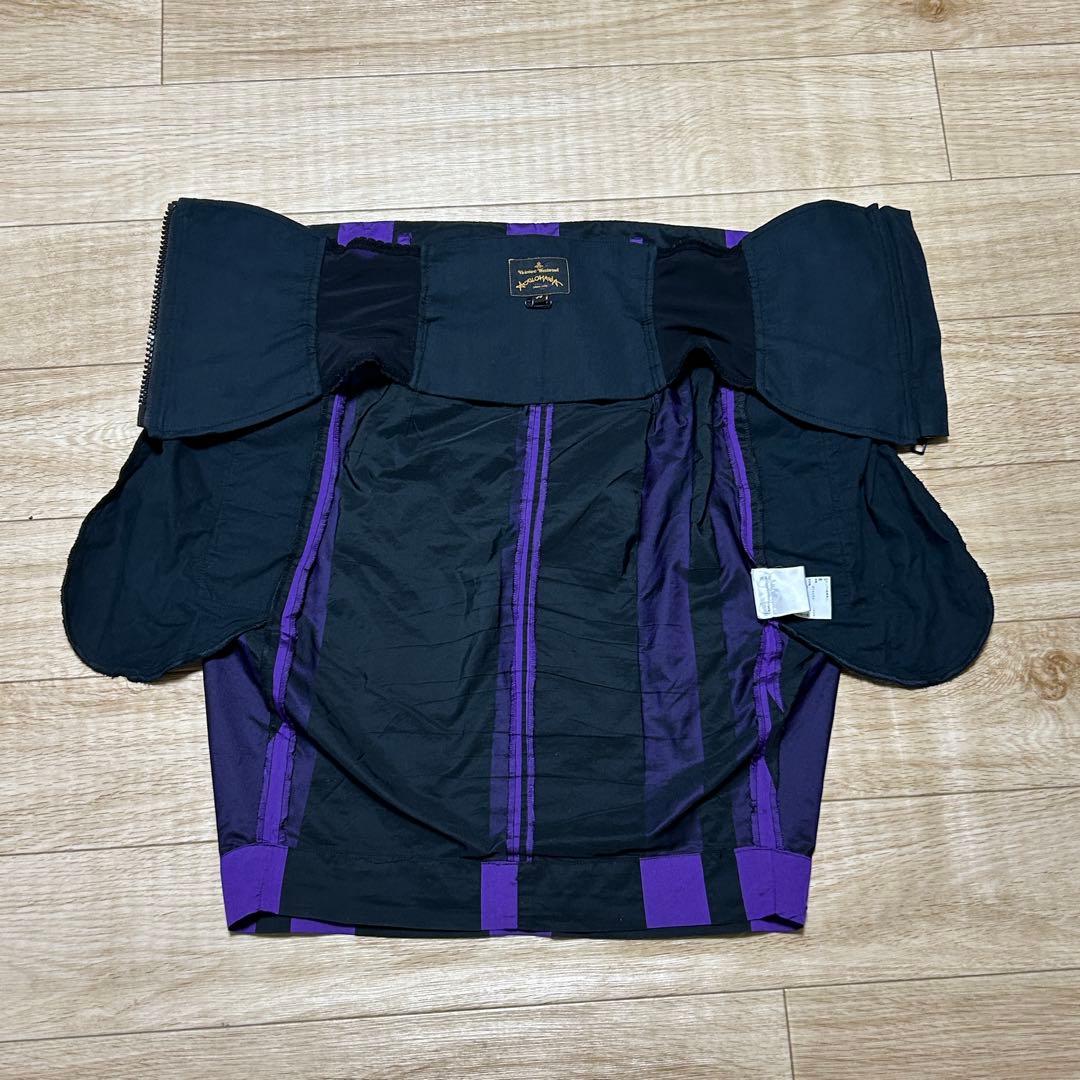 【Vivienne Westwood】 スカート　パープル　ブラック　38