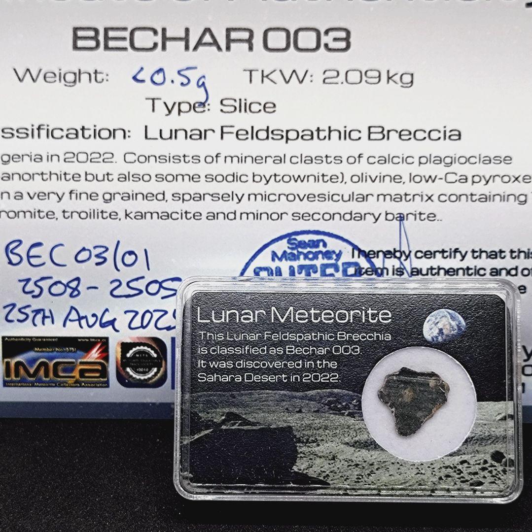 月隕石（ベシャール003）D2505