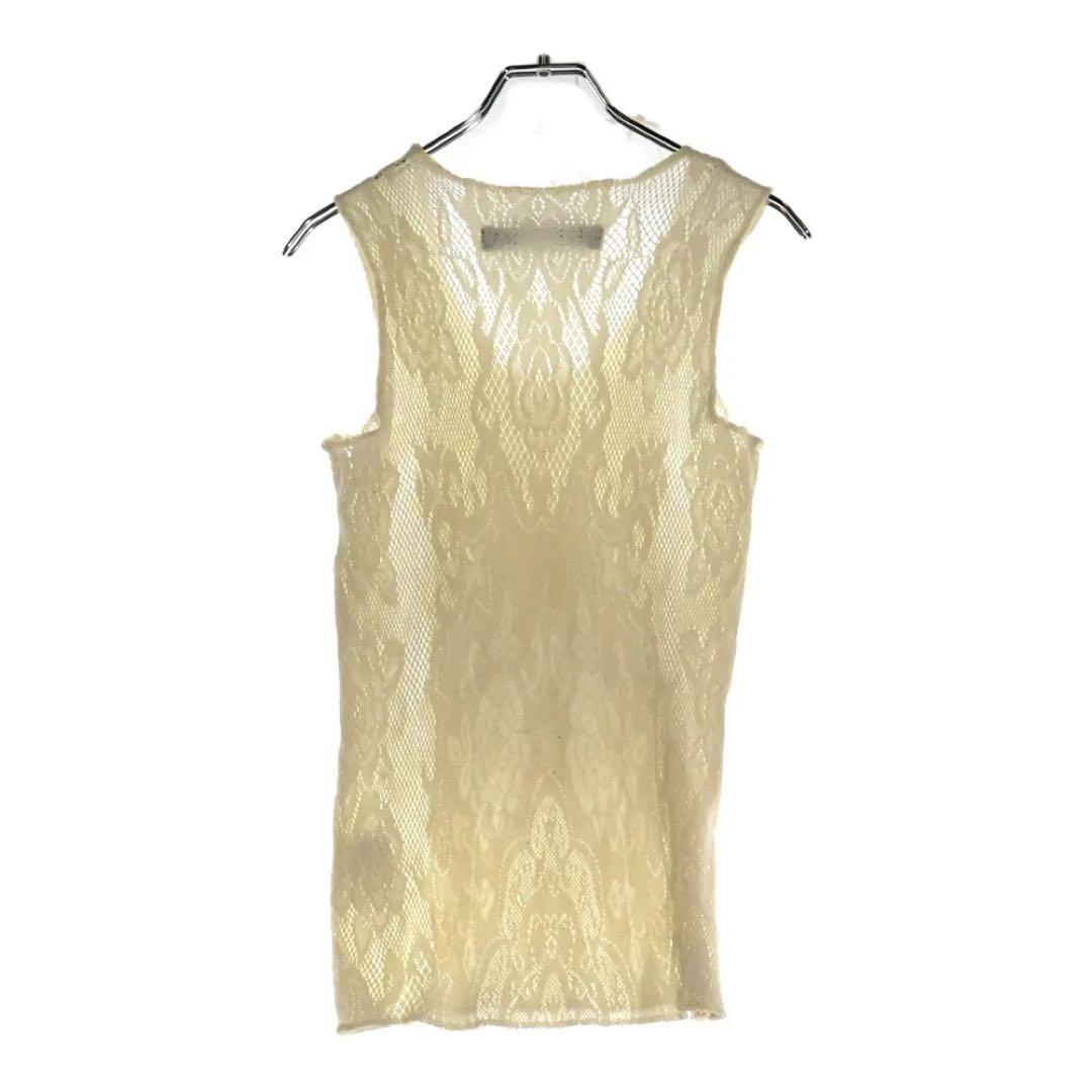 ジュンヤ ギャルソン 94SS 花柄 レース ノースリーブ タンクトップ