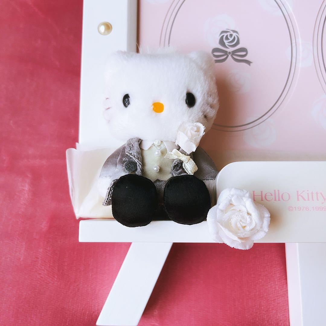 希少レア　ハローキティ　ダニエル　ウェディング　フォトフレーム　サンリオ　レトロ