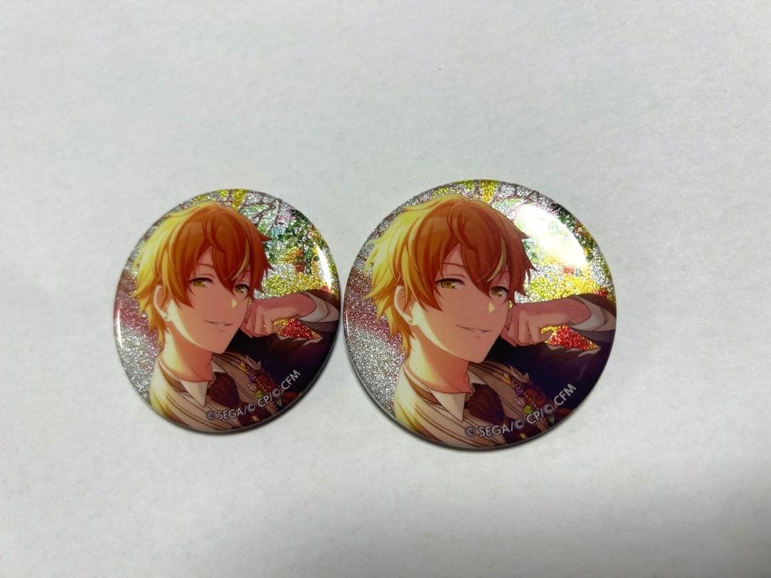 プロセカ 東雲彰人 純ブラ 10A 缶バッジ グリッター缶バッジ