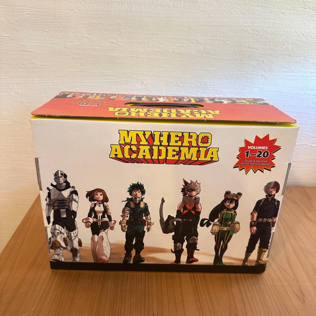 ☆美品•貴重品☆僕のヒーローアカデミアBOX 英語版 漫画 1〜20巻