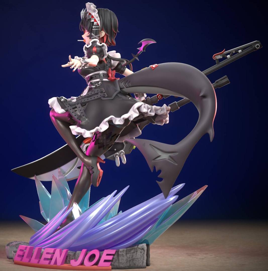 ガレージキット ゼンレスゾーンゼロ エレン・ジョー / 未塗装未組立