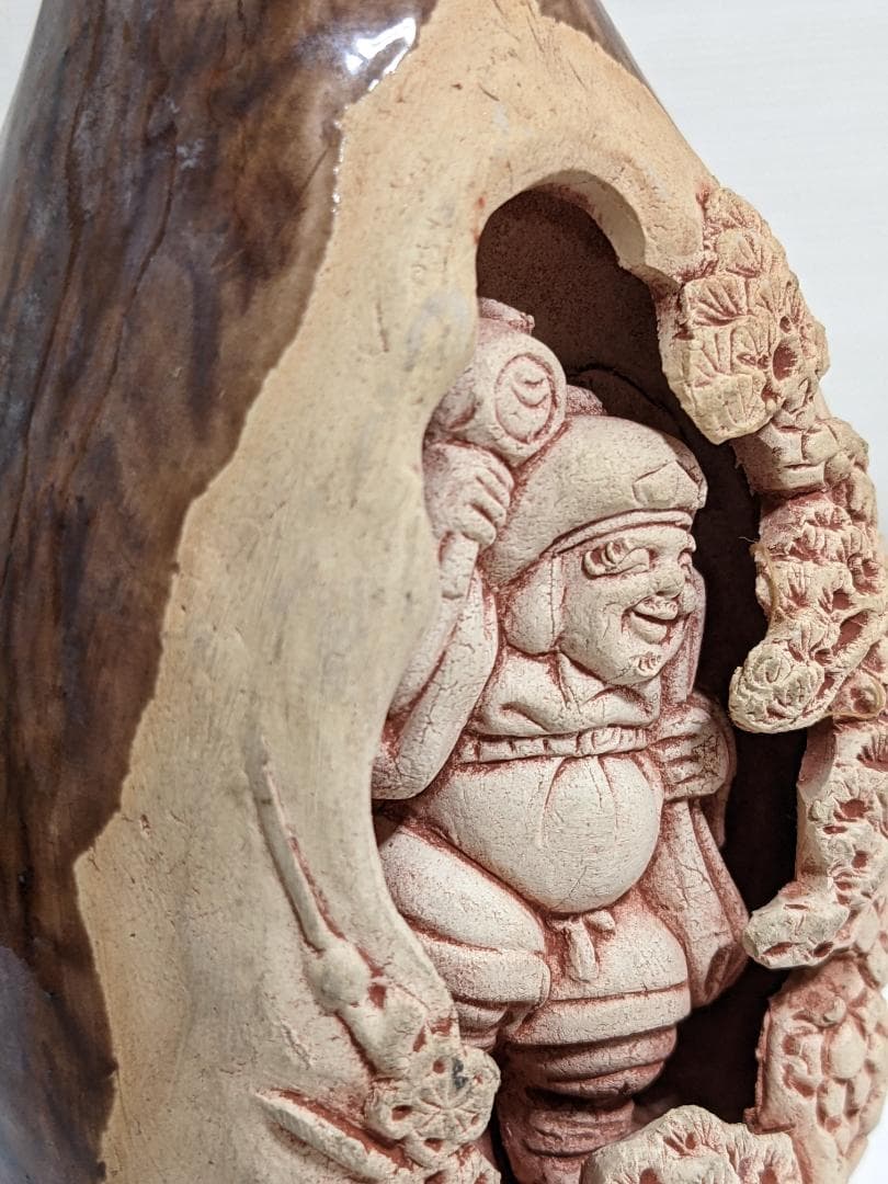 値下げ　出雲大社　彫刻入り徳利　2個セット