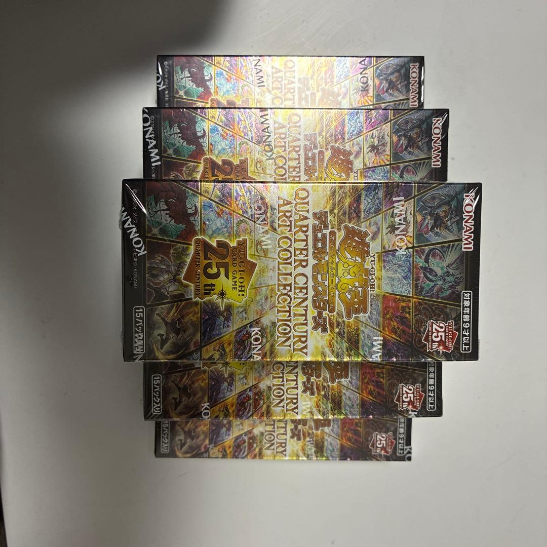 遊戯王 クォーターセンチュリーアートコレクション 6BOX アーコレ 25th