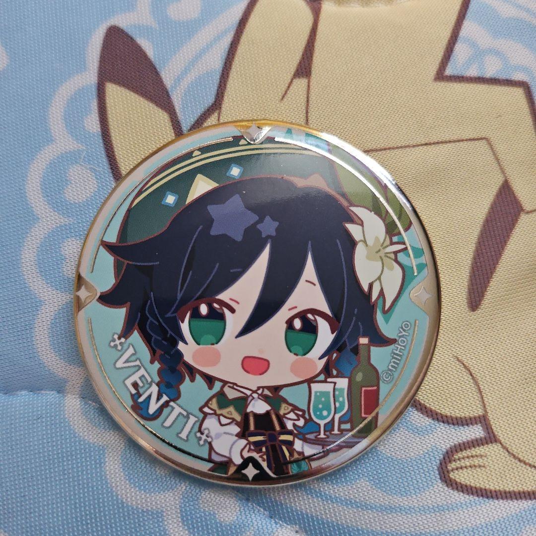 原神 ウェンティスイパラ 缶バッチ 削除予定 原神 スイパラ 缶バッジ