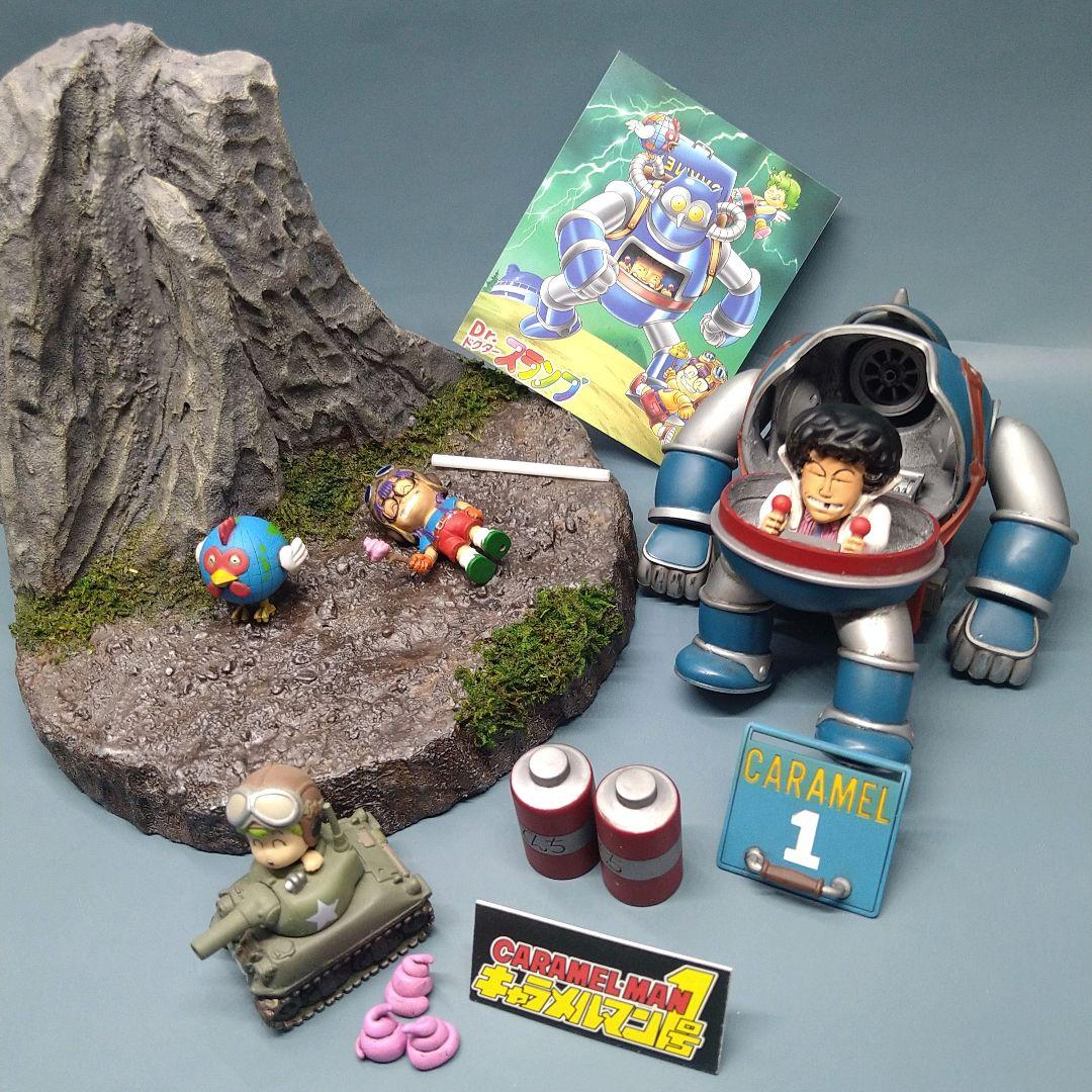 プラモデル Dr.スランプ アラレちゃん キャラメルマン1号 塗装済み完成品