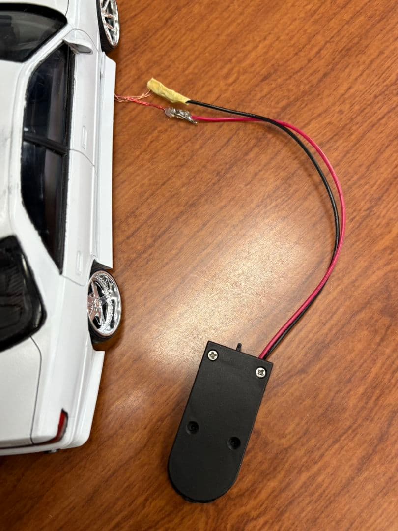 アオシマjzx100マークIIプラモデル完成品電飾加工品