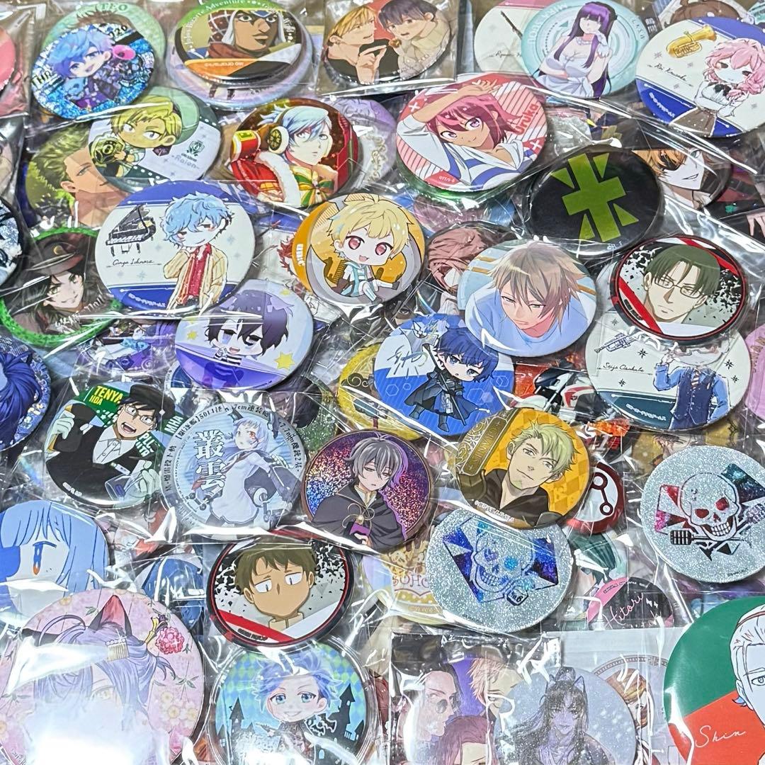 アニメ・キャラクター系グッズ 缶バッジ まとめ売り 約1444個セット