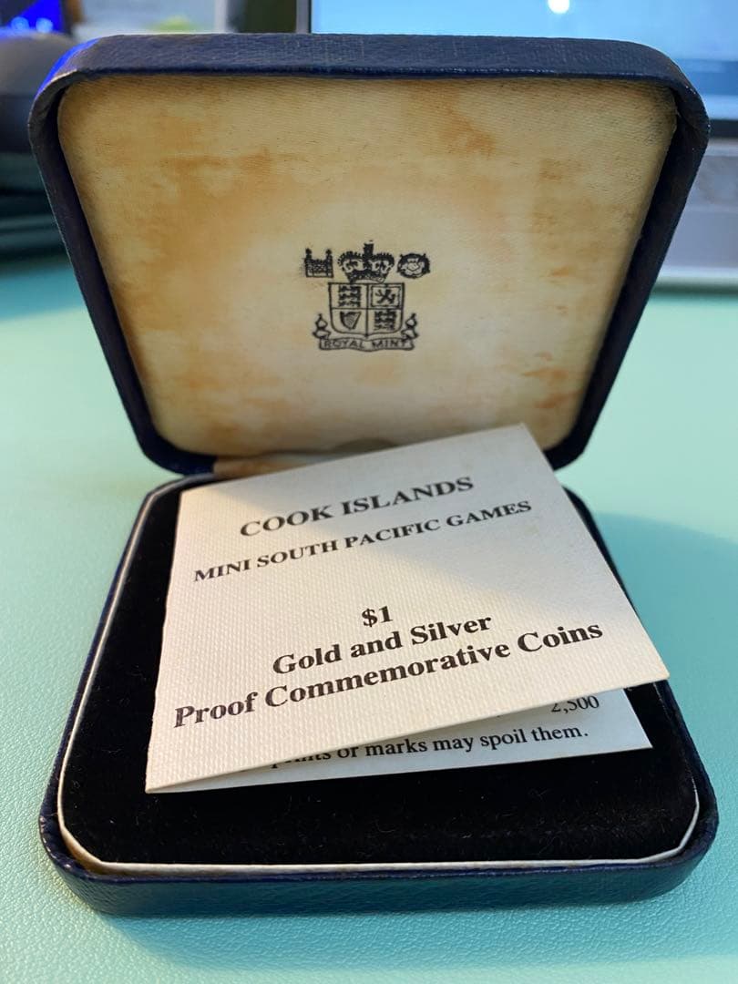 中*郎様 希少品！COOK ISLANDS クックアイランド 1985年 1 ド - メルカリ