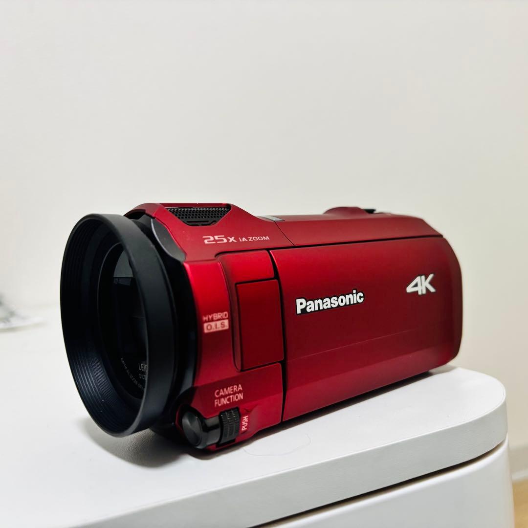 Panasonic 4K ビデオカメラ レッド　HC-VX992M