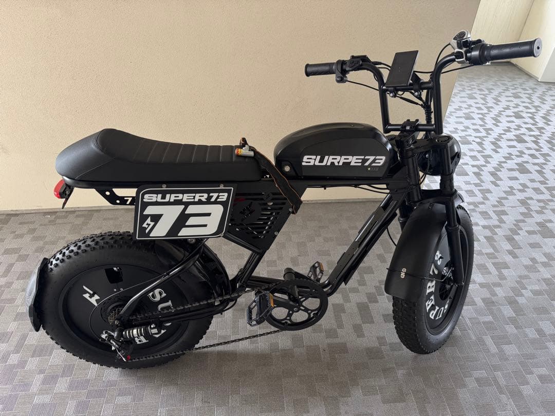 2025年最新型SUPER73 RX 電動アシスト自転車 ブラック