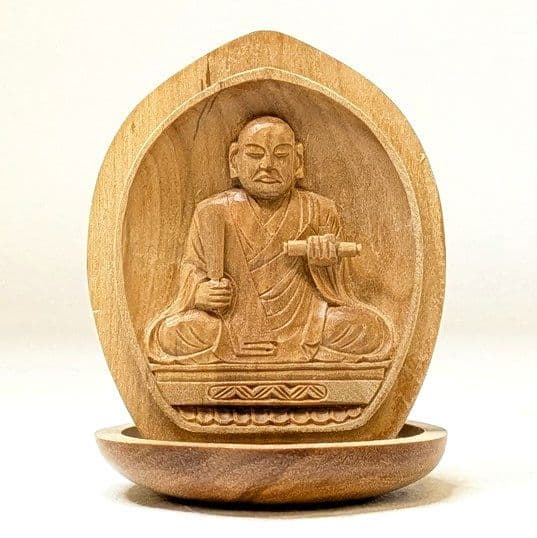 フォロー割・新品】 香合仏 日蓮宗 白檀 仏龕 懐中仏 日蓮 仏像