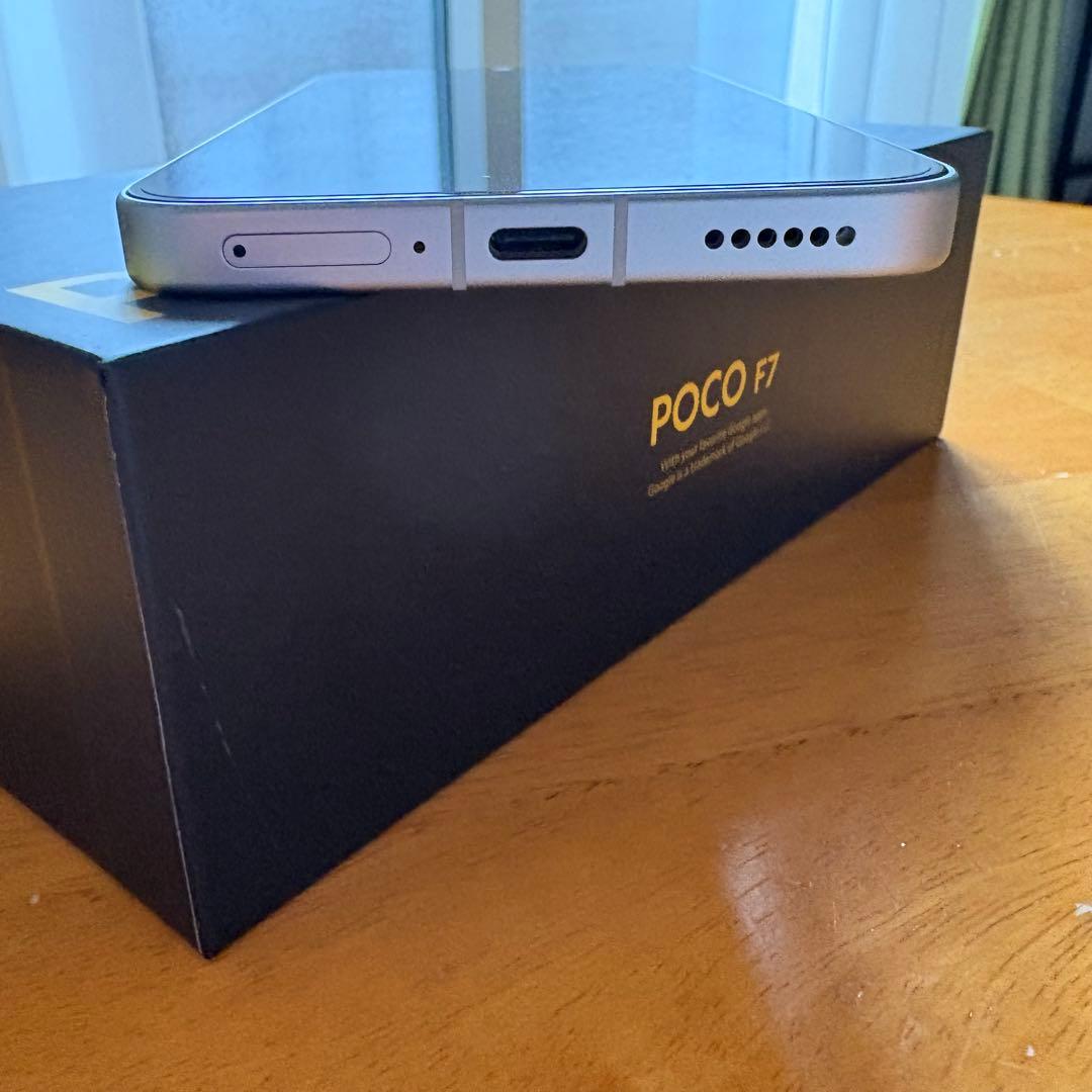 POCO F7 ホワイト 極上美品 - メルカリ