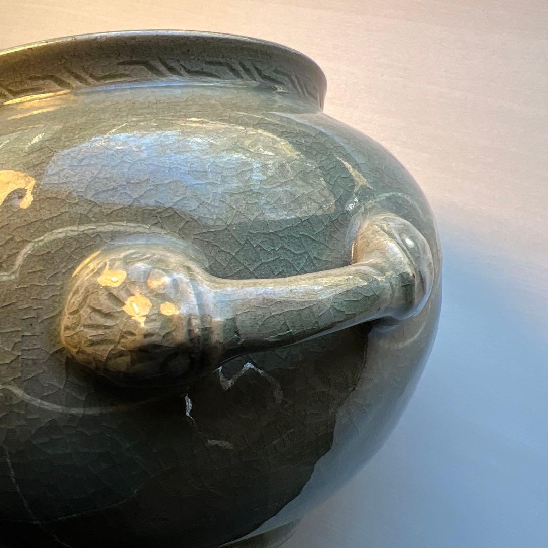 池順鐸　水指？見事な逸品