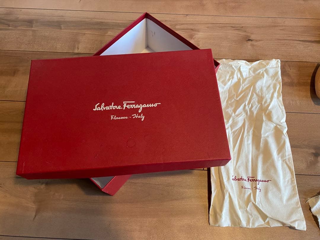 Salvatore Ferragamo ブローグシューズ ブラウン