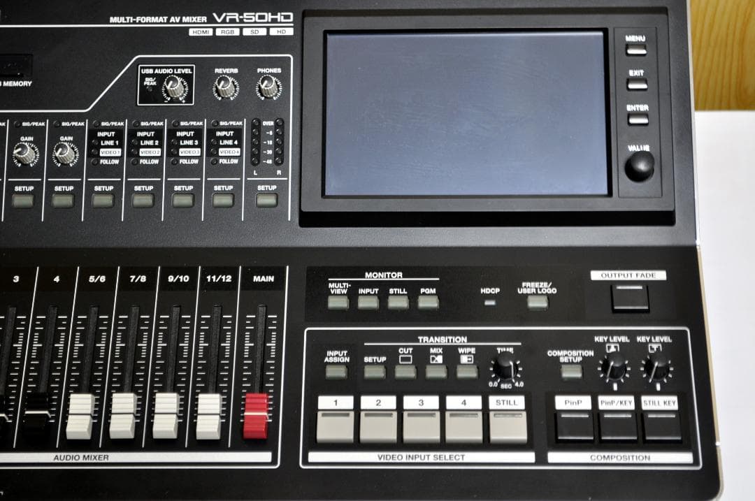 J*e様 Roland VR-50HD　ローランド マルチフォーマットAVミキサ
