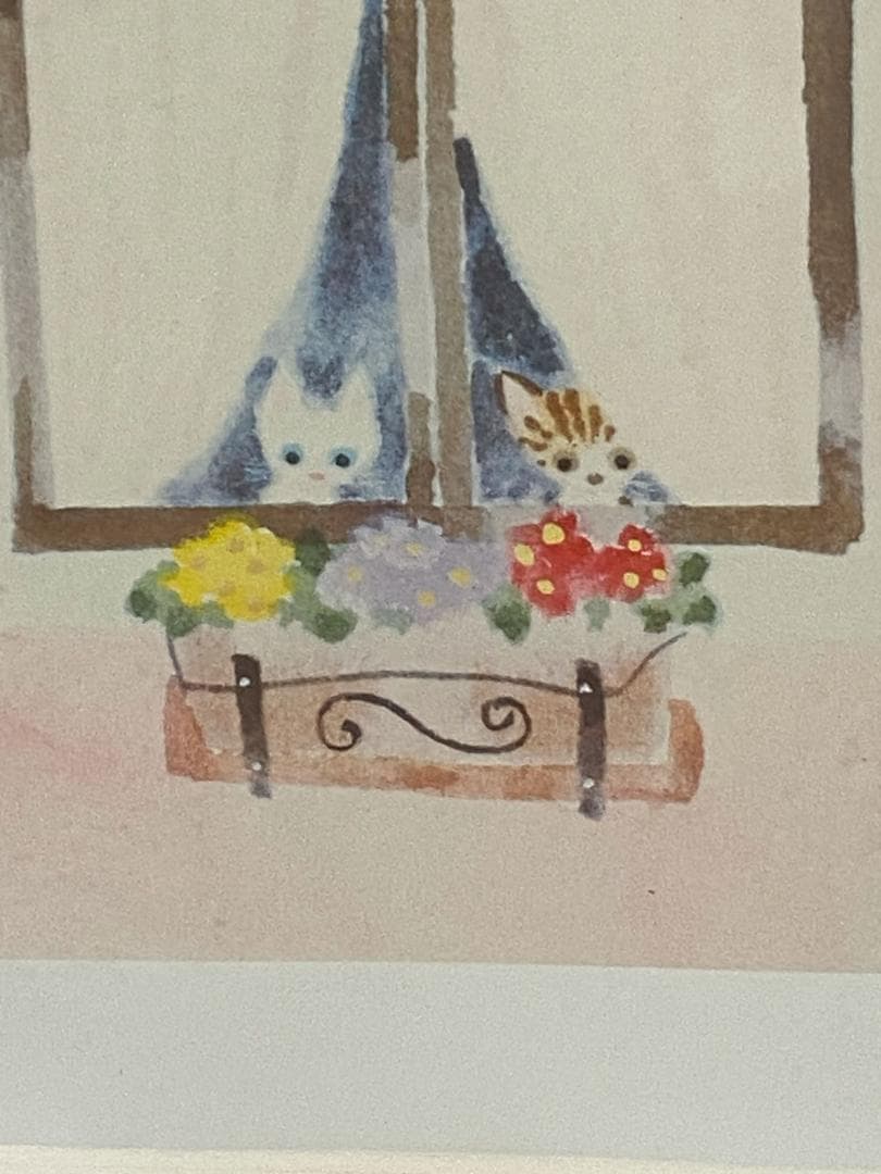 渡辺あきお 「ふたりを見てるね」ダイヤモンド・スクリーニング - メルカリ