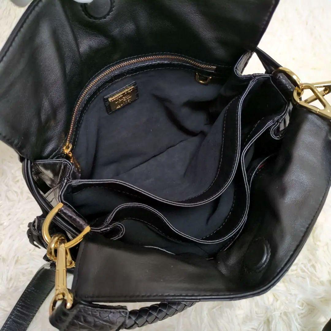 定価84万!!!JRA認定 クロコダイル センター取り ショルダーバッグ2way