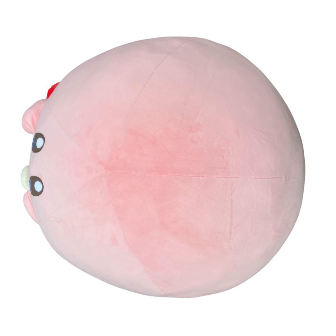 受注限定品 美品 まんぷくカービィ 特大 ぬいぐるみ おまんじゅう