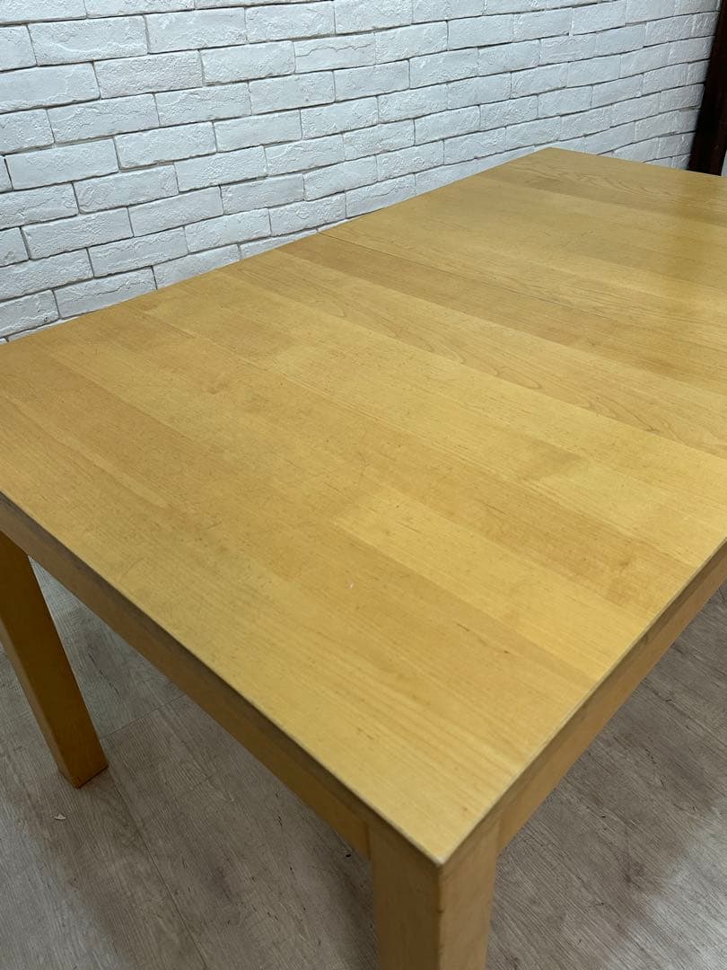 【東京都23区配送無料】IKEA ダイニングテーブル　伸長式　机　デスク　作業台