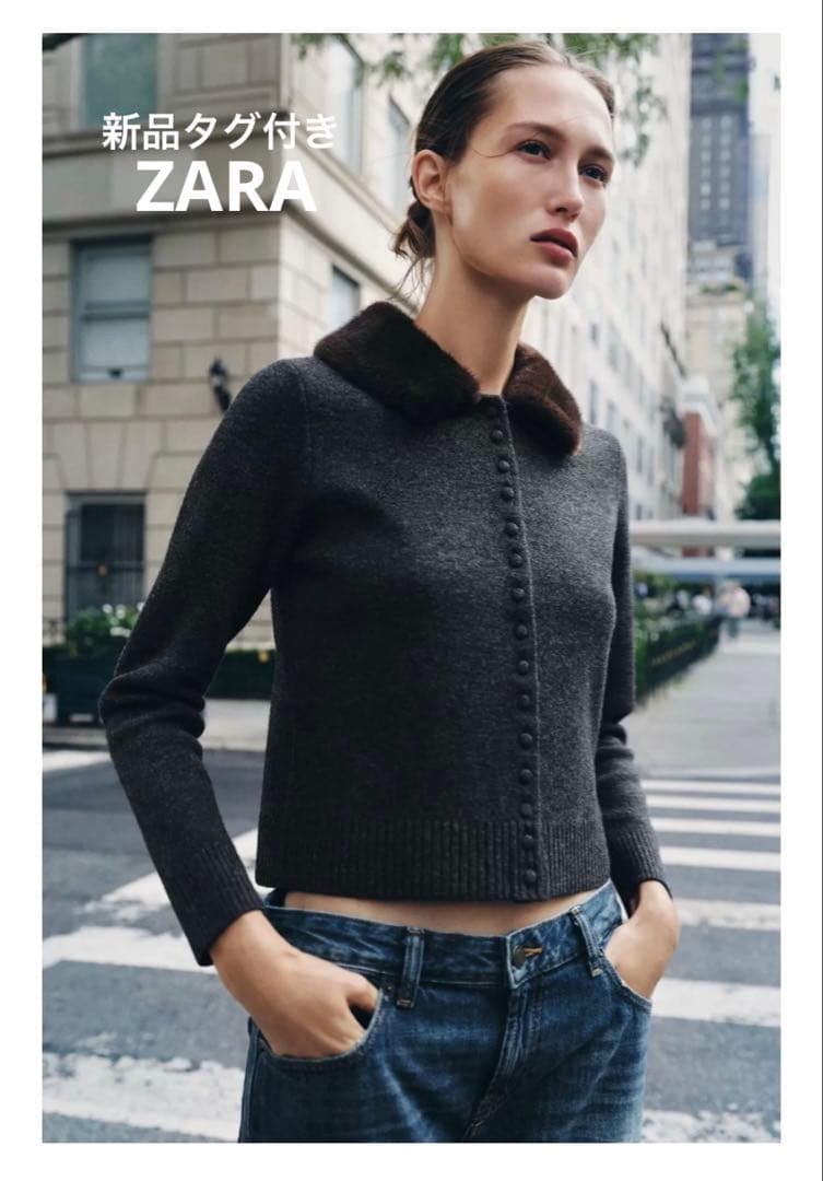 Sada & Gira チェック柄ダブルブレストコート