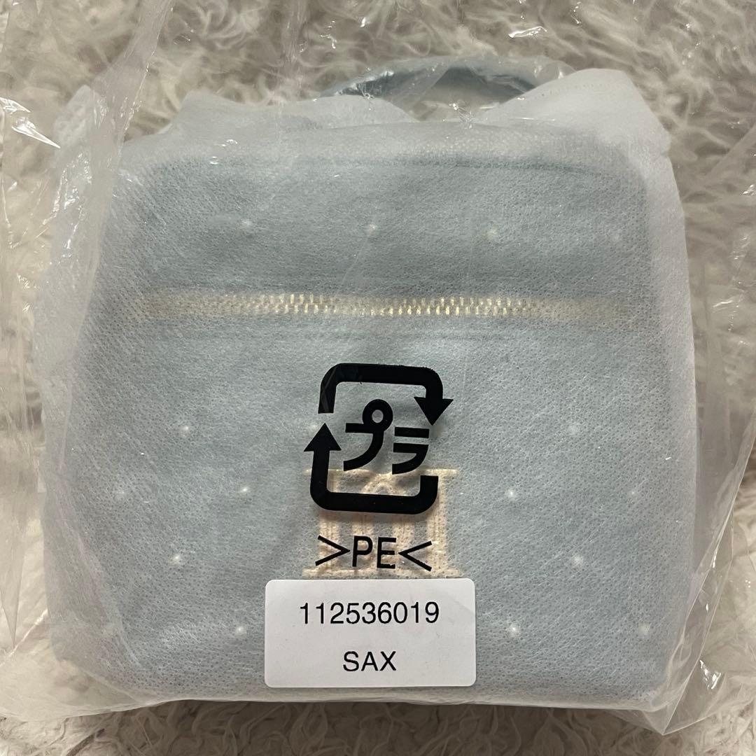 Darich 【ゴールドパーツ】キルティングパールスクエアミニバッグ SAX