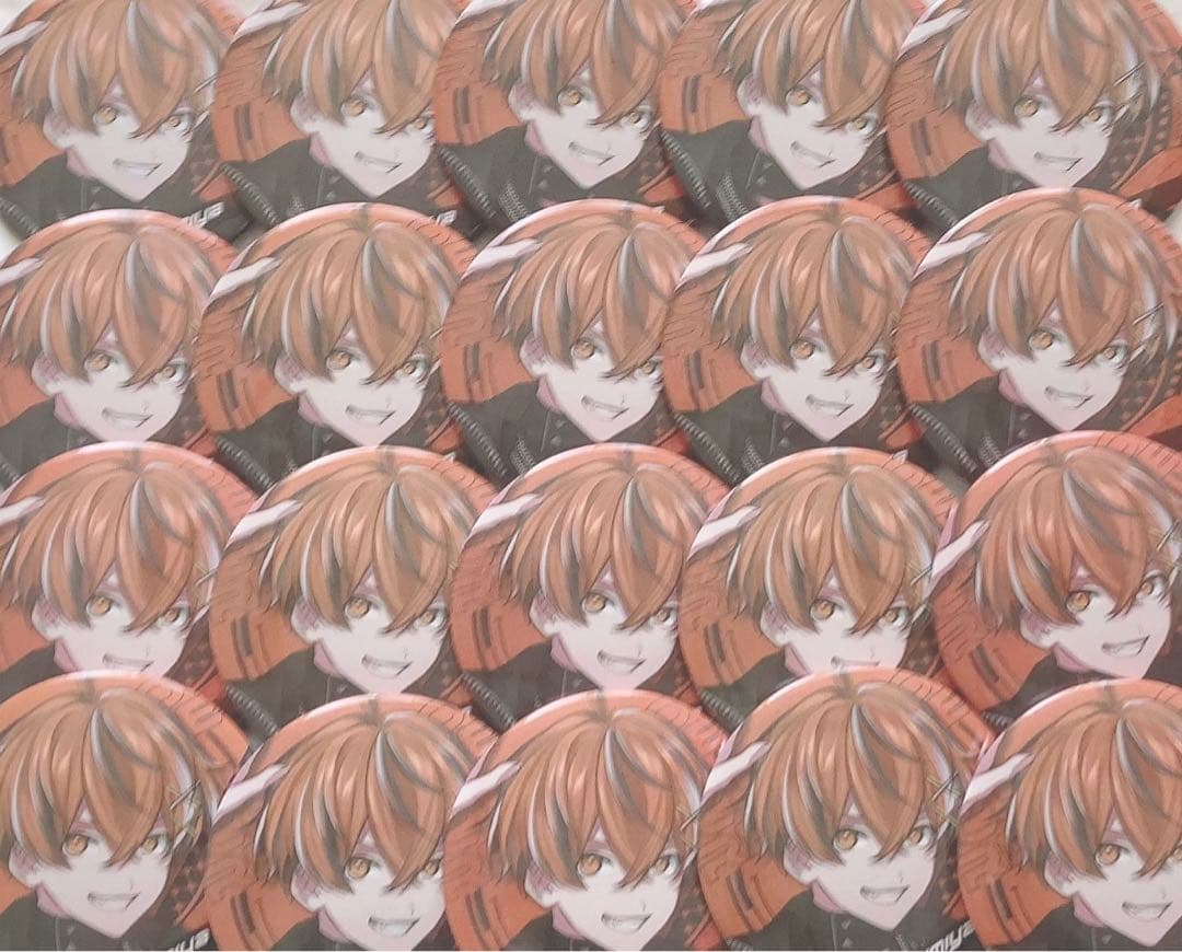 クロノヴァ うるみや 缶バッジ 20個 ブランド