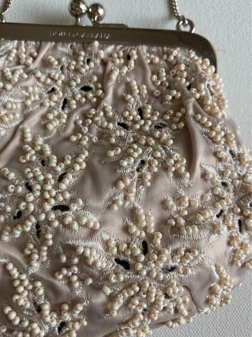 1990年代　Dolce & Gabbana ビーズ刺繍 クラッチバッグ