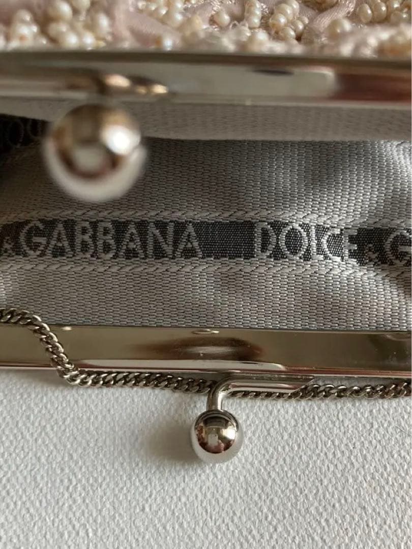 1990年代　Dolce & Gabbana ビーズ刺繍 クラッチバッグ