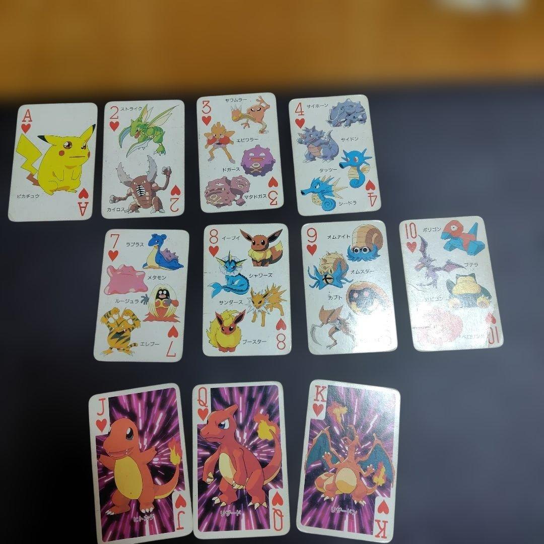 チ*読様 ポケットモンスター 151ぴき大集合 トランプ 赤緑ポケモントランプ付