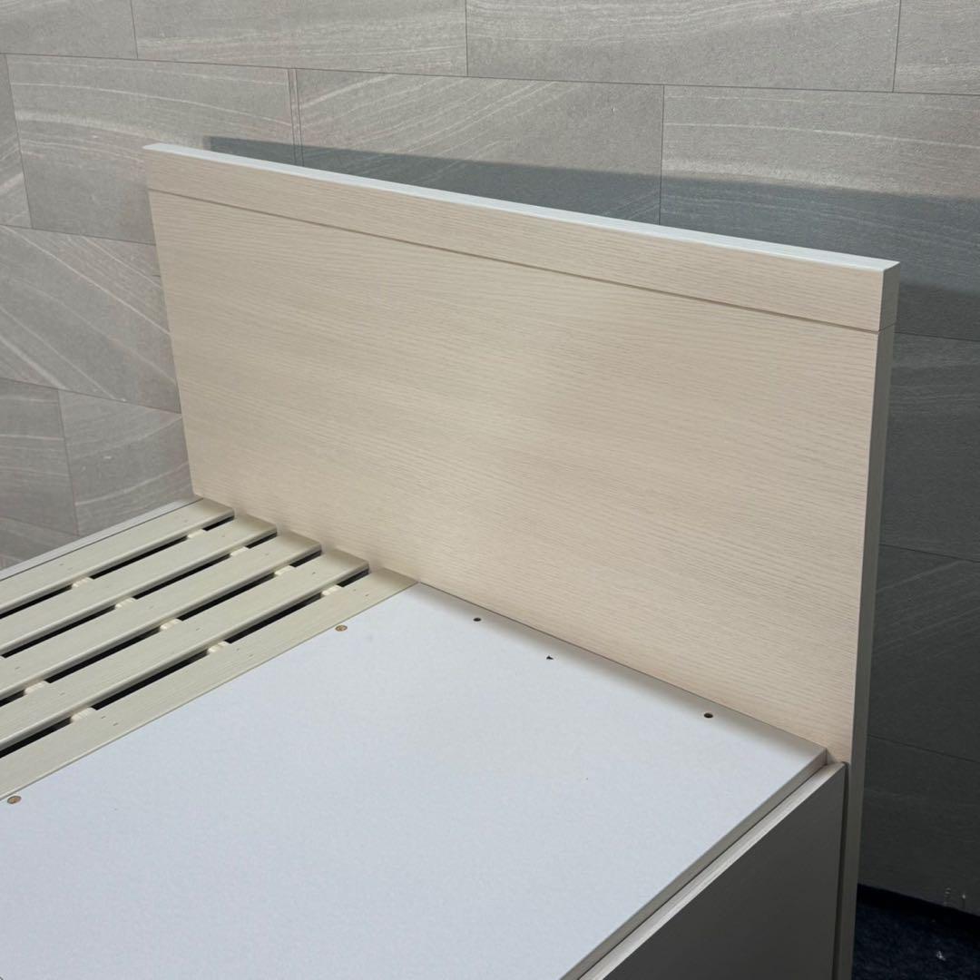 ニトリ シングル ベッドフレーム ジオチェスト 収納 格安 d4557