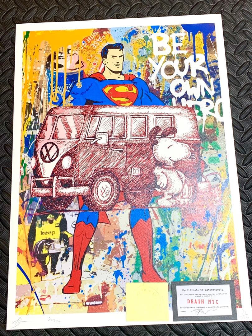 売約済正規品 DEATH NYC 世界限定100枚 ルイヴィトン バンクシー