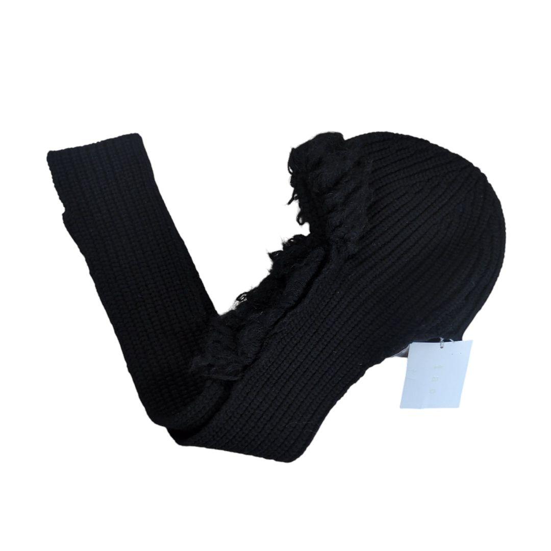 新品】タオ コムデギャルソン フラップイヤー ニットキャップ マフラー