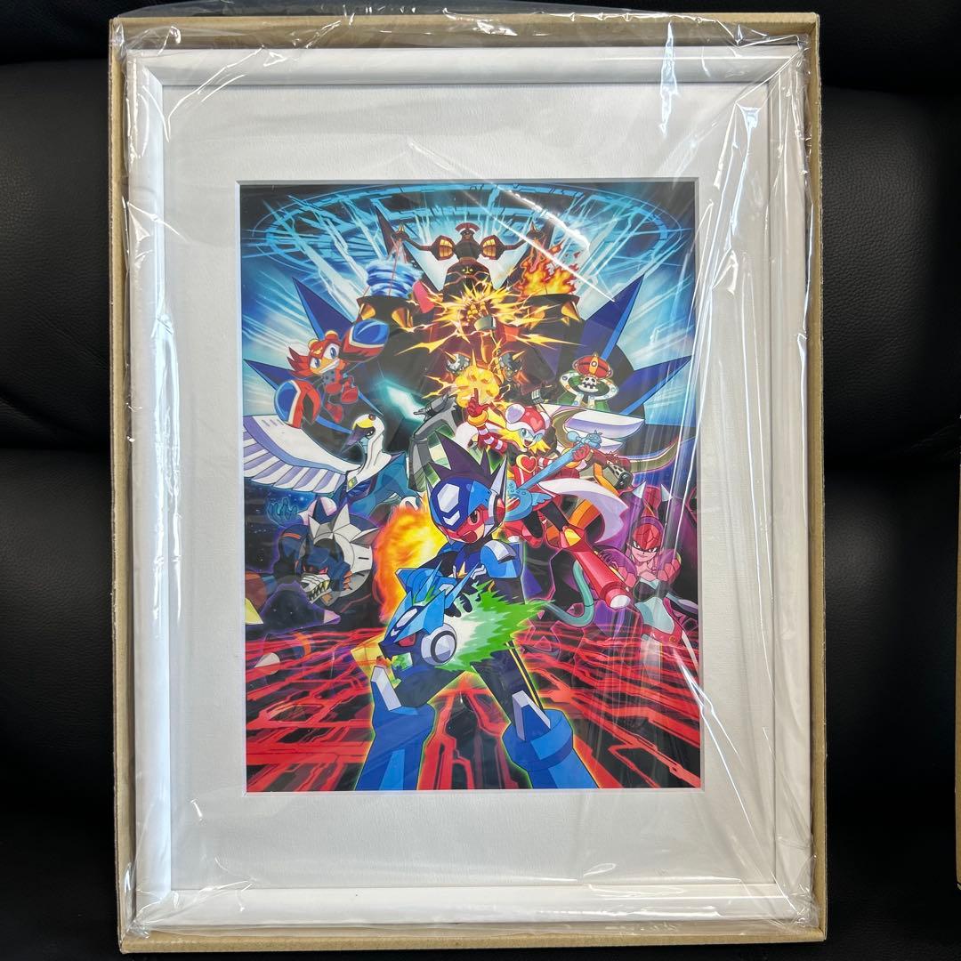 流星のロックマン 高精細イラスト キャラファイングラフ 複製原画