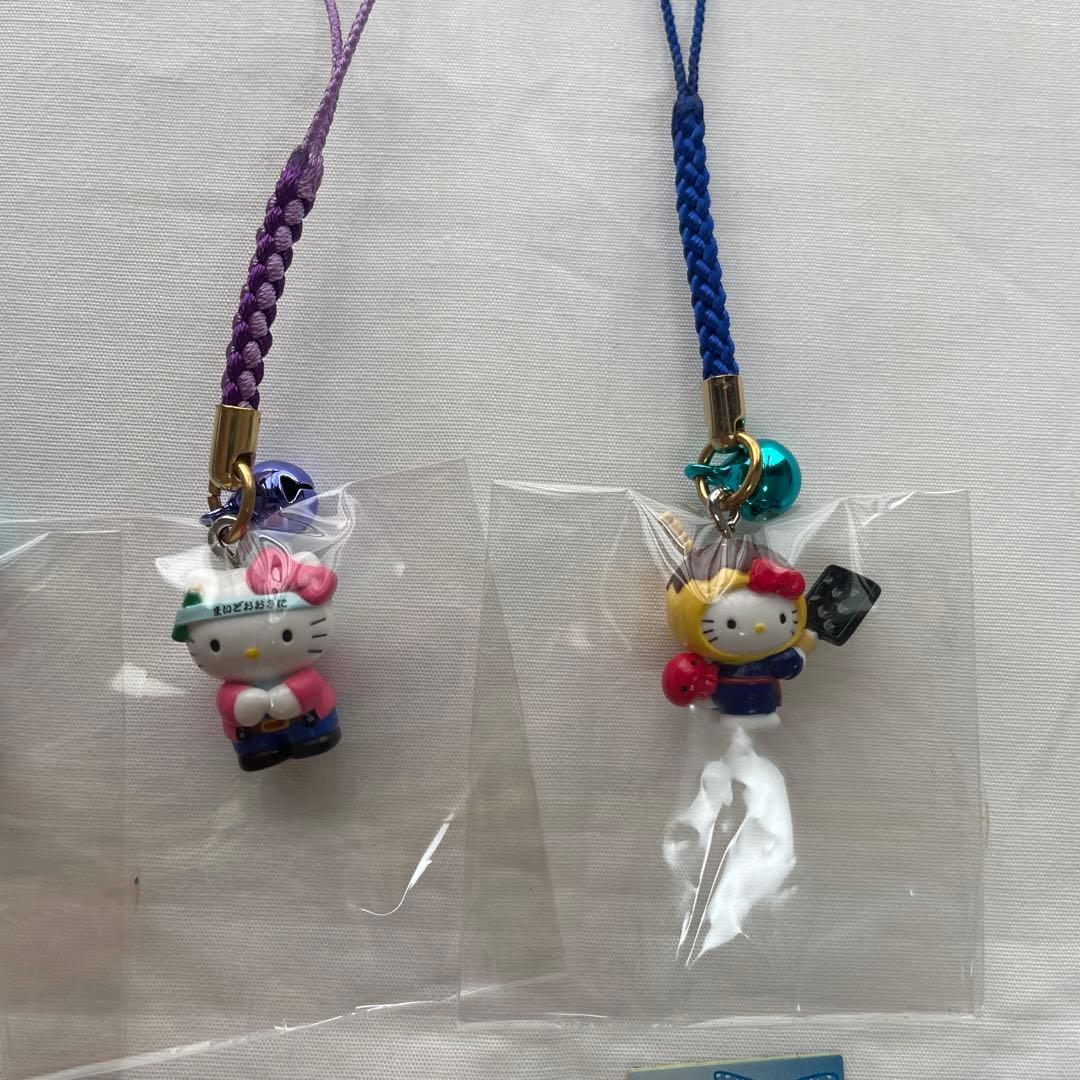 新品◆大阪 ハローキティ ご当地キティ 根付けストラップ 10個セット◆匿名配送