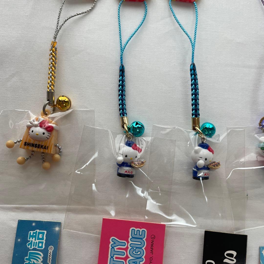 新品◆大阪 ハローキティ ご当地キティ 根付けストラップ 10個セット◆匿名配送