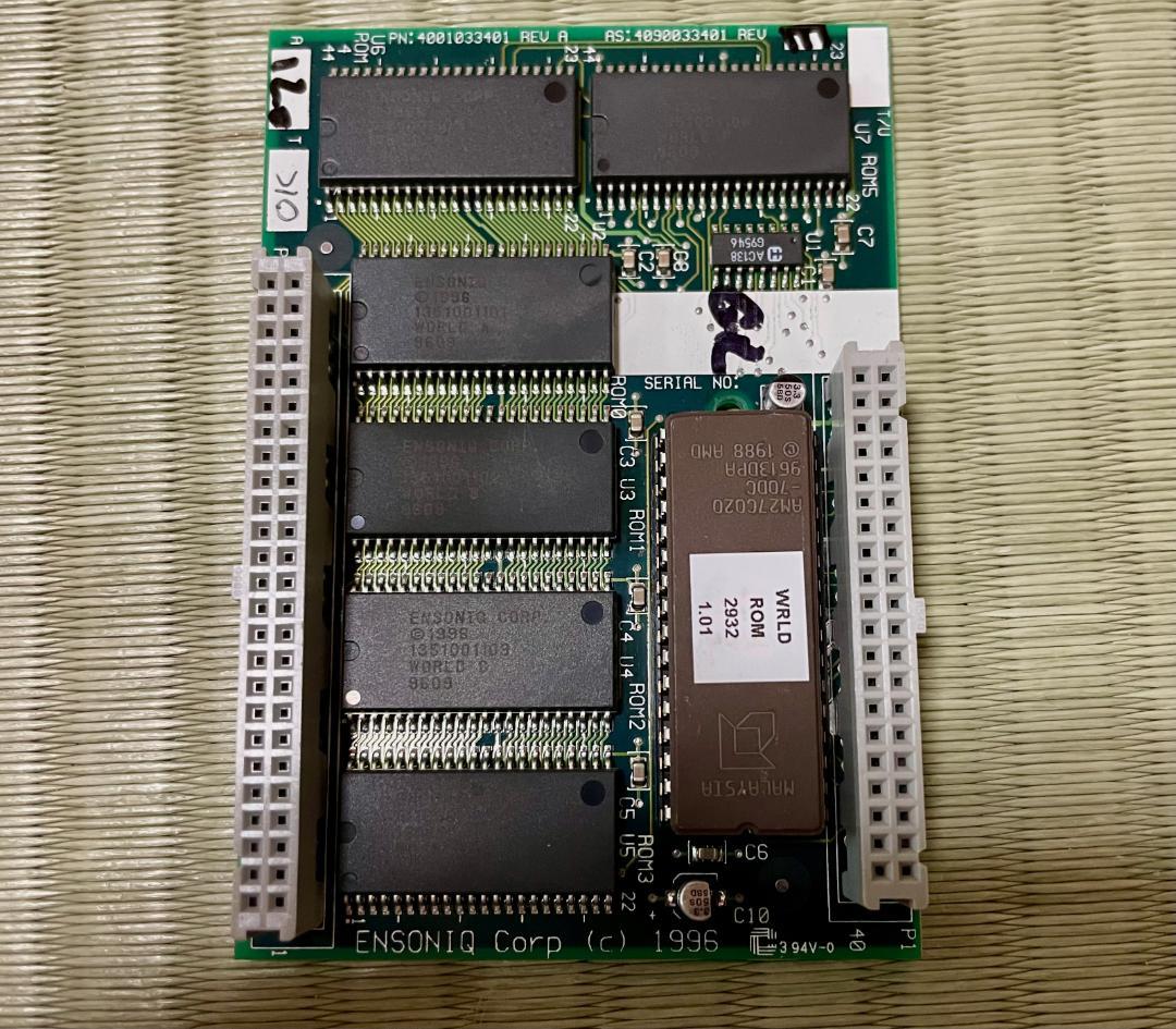 Ensoniq 拡張音源ボード EXP-1 The Real World