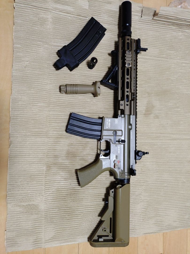 東京マルイ 次世代電動ガン HK416D デルタカスタム FDEカラー
