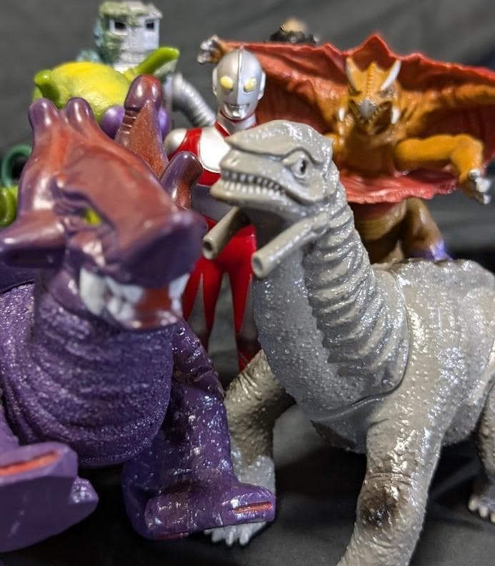 ウルトラマングレート＆登場怪獣（バンダイ）ソフビフィギュア7体セット