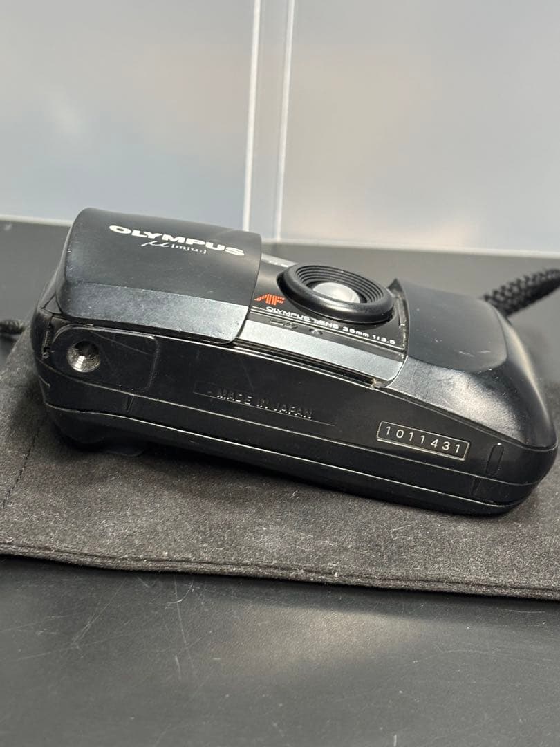 OLYMPUS μ mju 35mm 1:3.5 フィルムカメラ 初代 希少品 - メルカリ