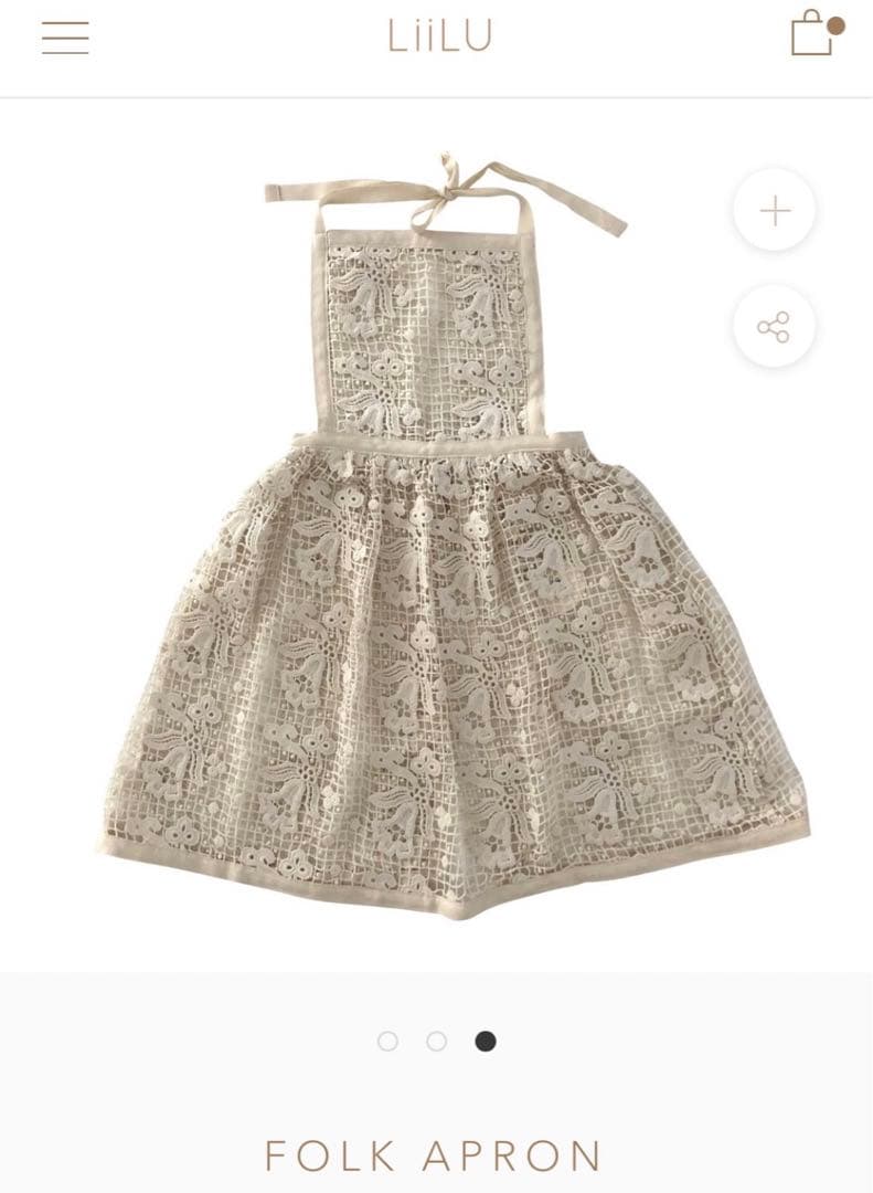 LiiLU folk apron 4y