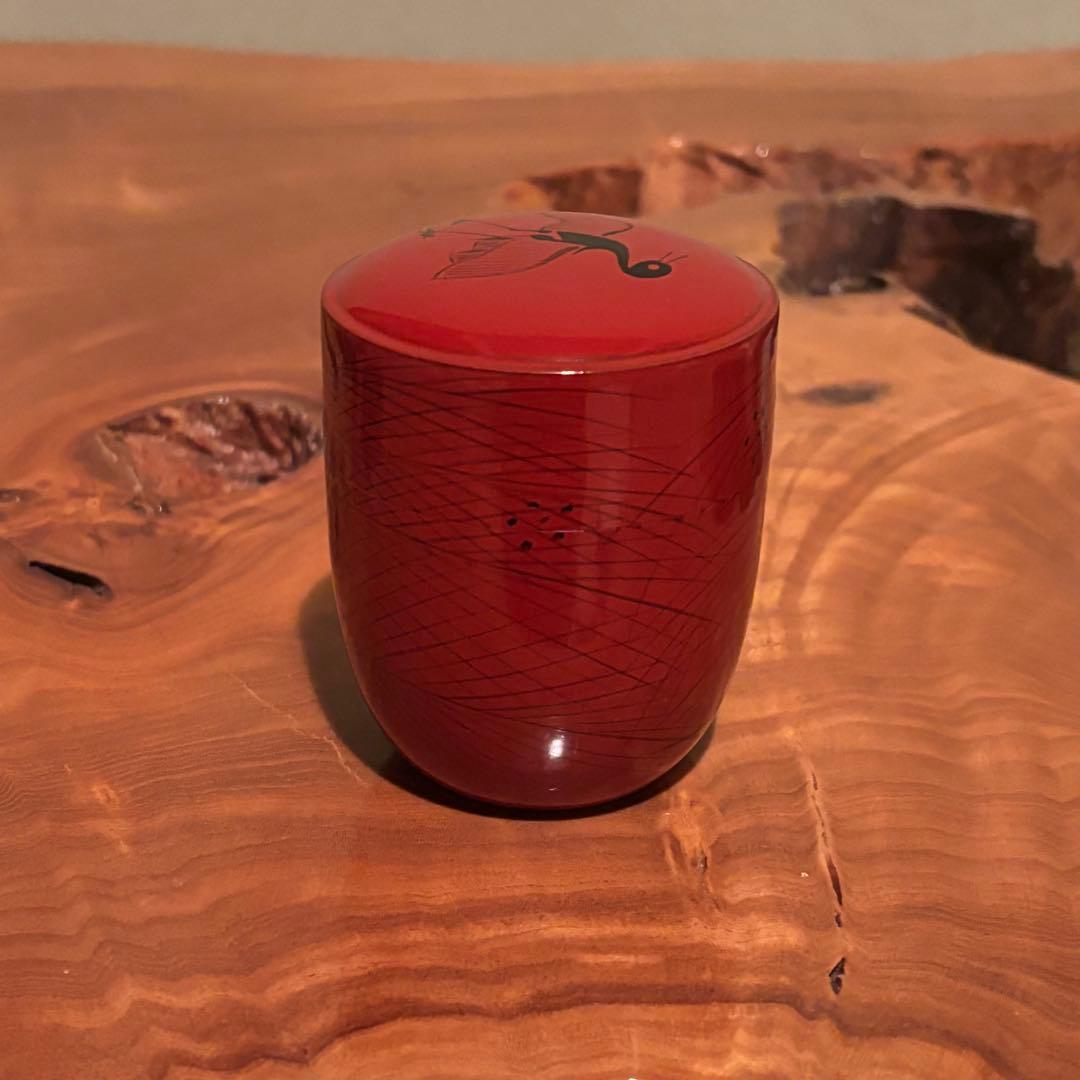 塗師 哲山造 曙棗 蒔絵 茶道具 共箱 - メルカリ