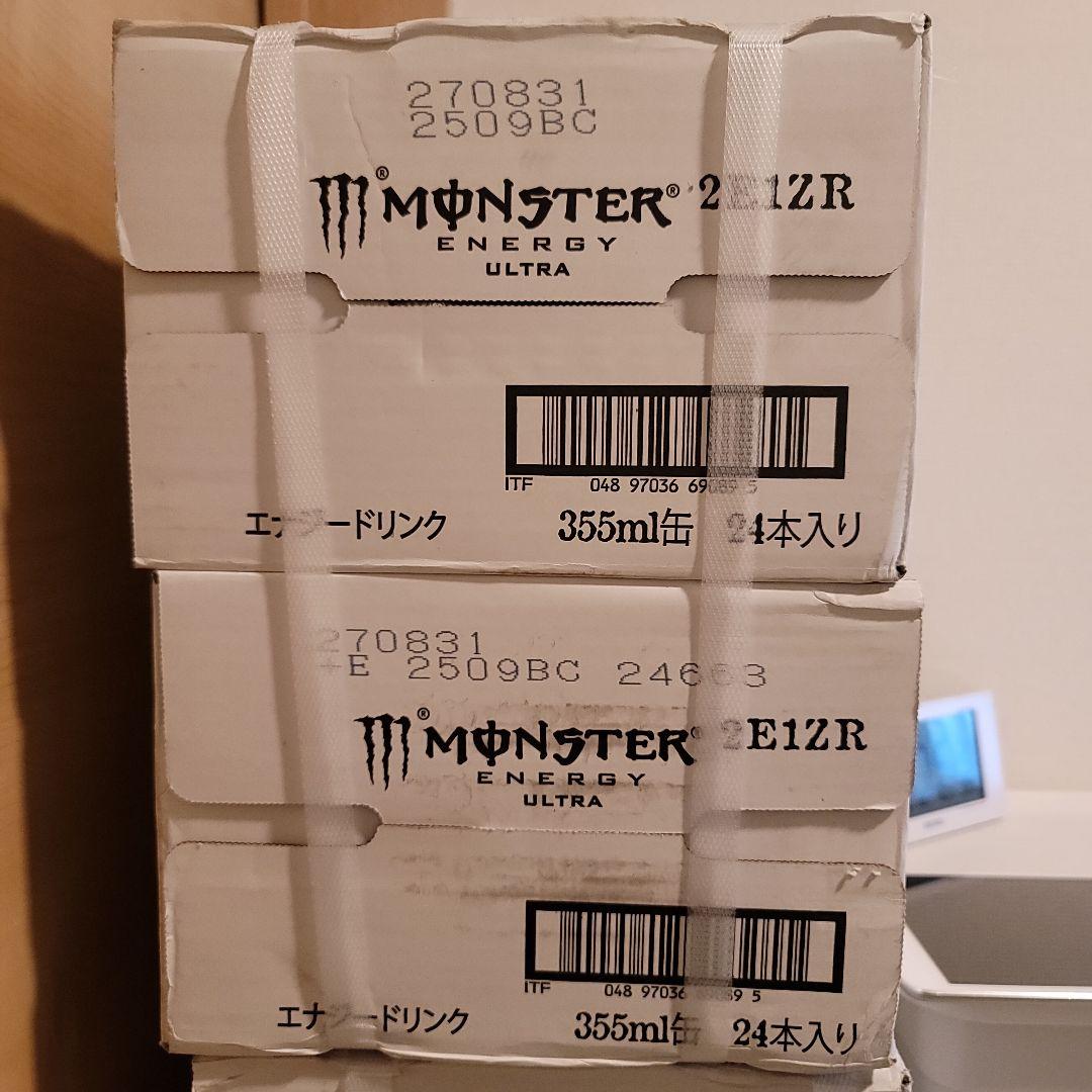 C*t様 MONSTER ENERGY ULTRA 355ml 24本入り×2ケ